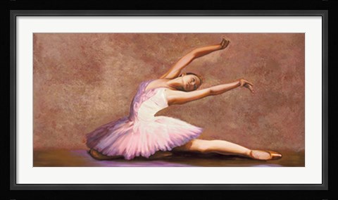 Framed Swan Lake Print