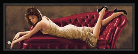 Framed Justine Print