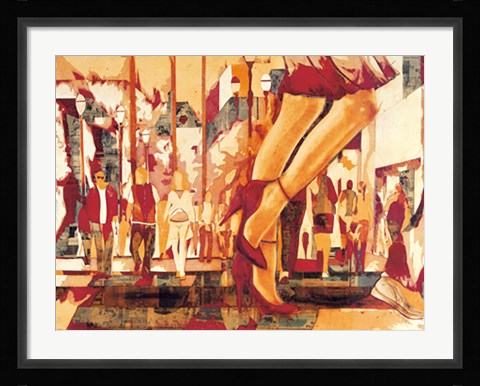 Framed High Heels Print