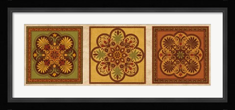 Framed Classical Tiles IV Print
