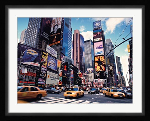 Framed Times Square, New York City Print
