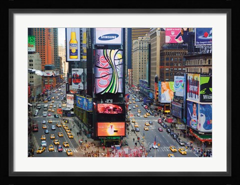 Framed Times Square, New York City Print
