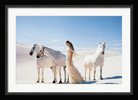 Framed White Sands Print