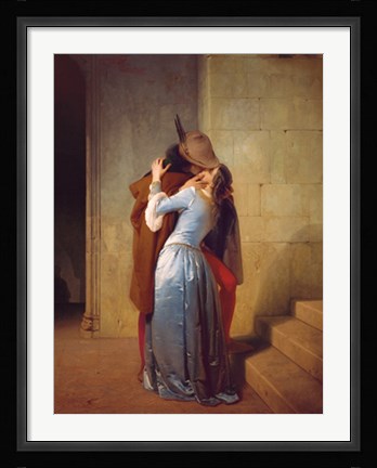 Framed ll bacio Print