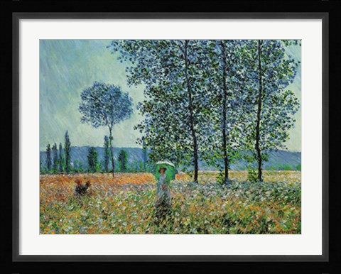 Framed Felder im Fruhling Print