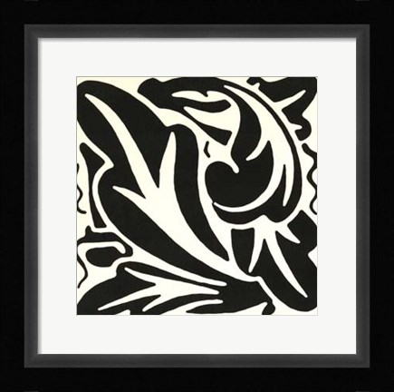 Framed Graphic Beauty II Print