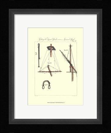 Framed Nautical Details V Print