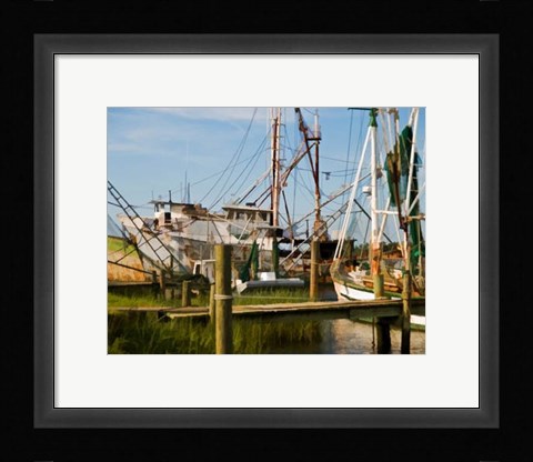 Framed Small Safe Harbor III Print