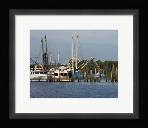 Framed Small Safe Harbor V Print