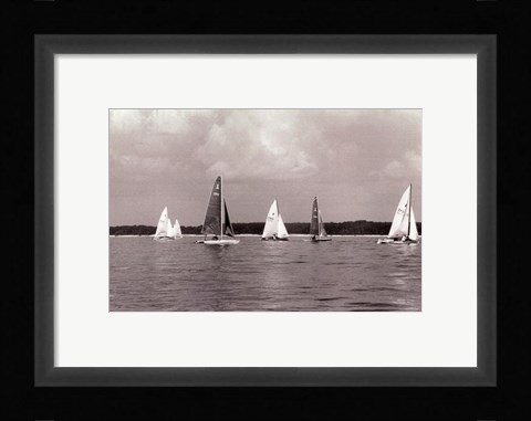 Framed Ocean Breeze I Print