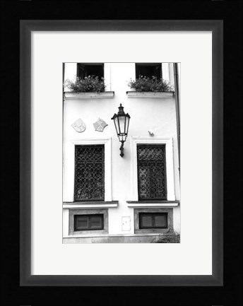 Framed Glimpses of Prague V Print