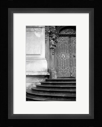 Framed Prague Passageway IV Print
