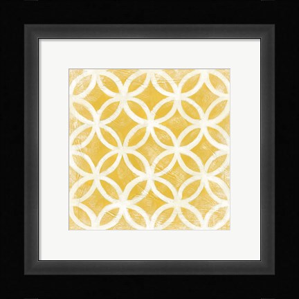 Framed Small Modern Symmetry VII Print