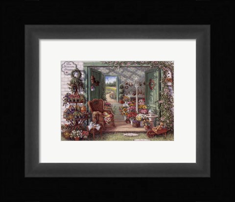 Framed Blossom Shoppe Print