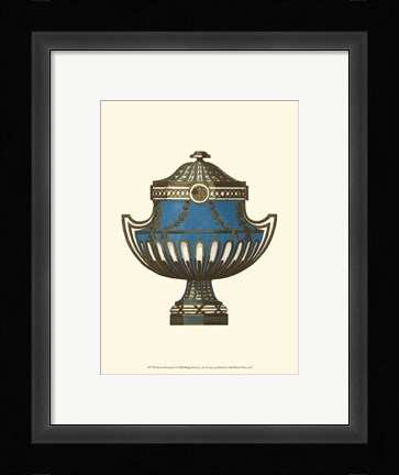 Framed Sevres Porcelain I Print