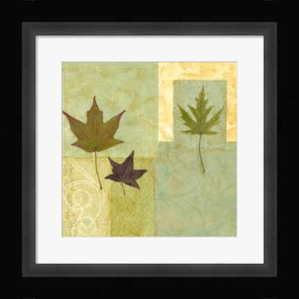 Framed Small Earth Elements I Print