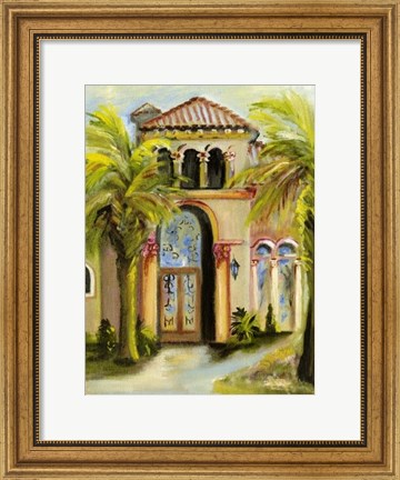 Framed At Home in Paradise II Print