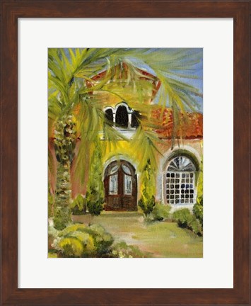 Framed At Home in Paradise IV Print