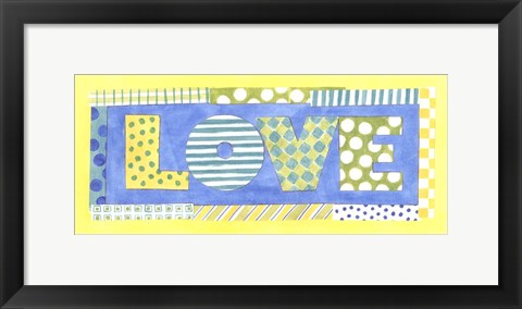 Framed Love Print