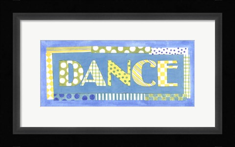 Framed Dance Print