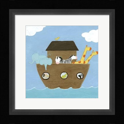 Framed Noah's Ark I Print