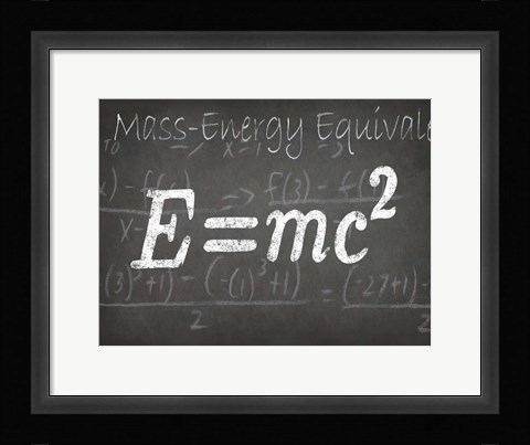 Framed Mathematical Elements III Print