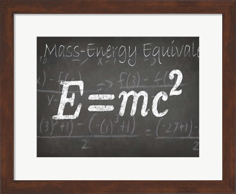 Framed Mathematical Elements III Print