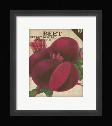 Framed Heirloom Variety III Print