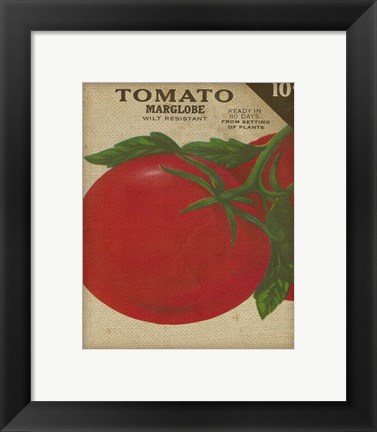 Framed Heirloom Variety V Print