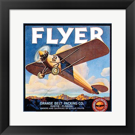 Framed Flyer Print