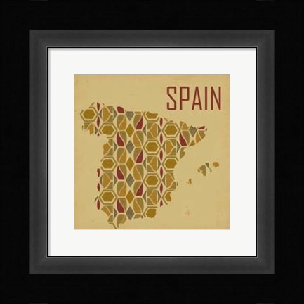 Framed Travel Abroad III Print