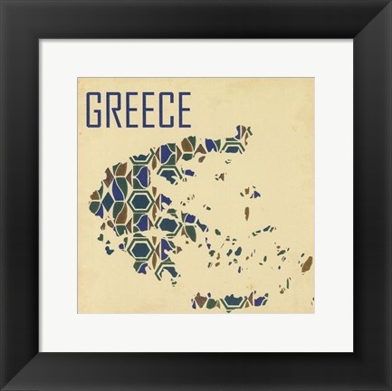 Framed Travel Abroad IV Print