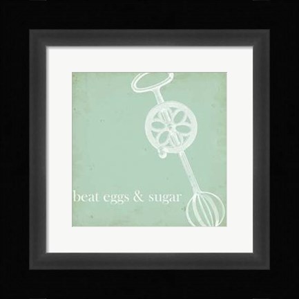 Framed Cottage Kitchen I Print