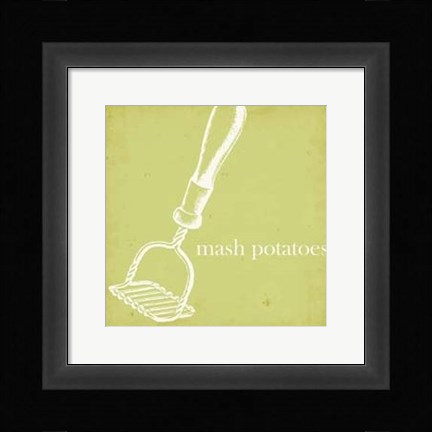 Framed Cottage Kitchen II Print