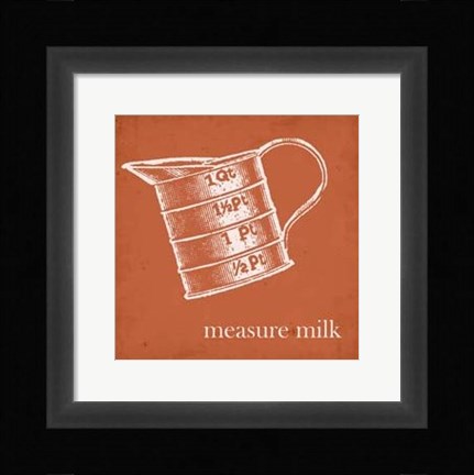 Framed Cottage Kitchen IV Print