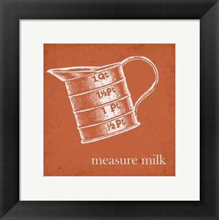 Framed Cottage Kitchen IV Print