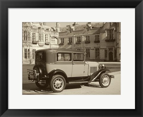 Framed Vintage Cars I Print