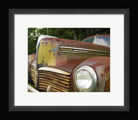 Framed Small Rusty Hudson II Print