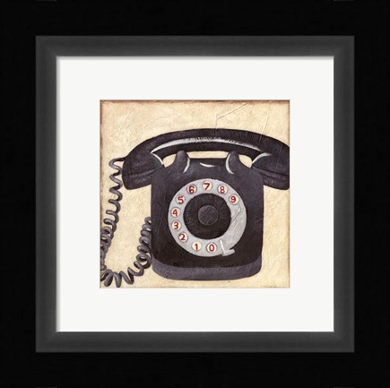 Framed Classic Office II Print