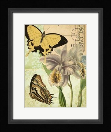 Framed Nature's Tapestry I Print