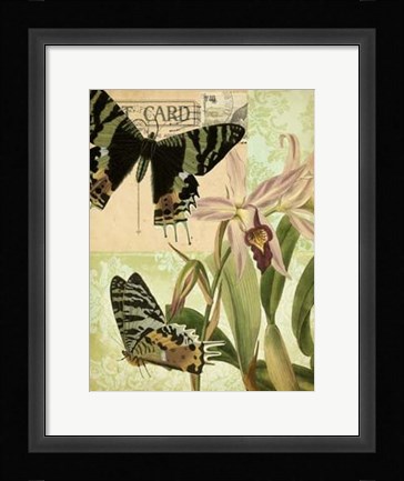 Framed Nature's Tapestry IV Print