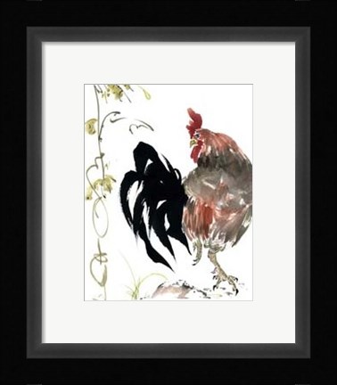 Framed Ruler of the Roost Print