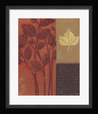 Framed Remember November II Print