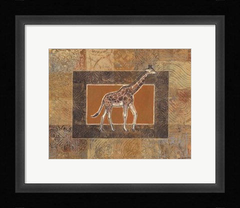 Framed Grasslands II Print