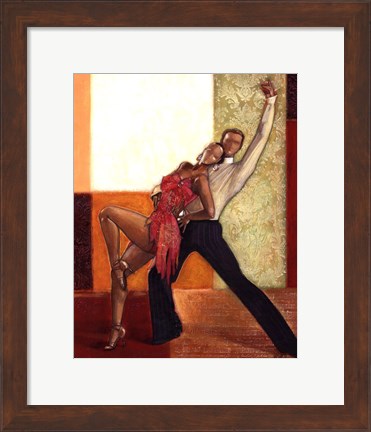 Framed Dance I Print