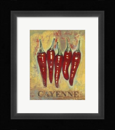 Framed Cayenne Print