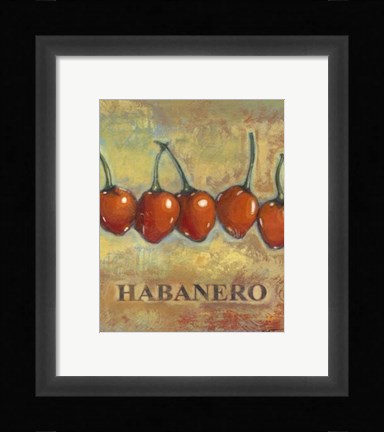 Framed Habanero Print