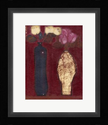 Framed Forget Me Not II Print