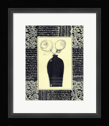 Framed Poet's Bouquet I Print
