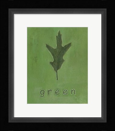 Framed Going Green I Print